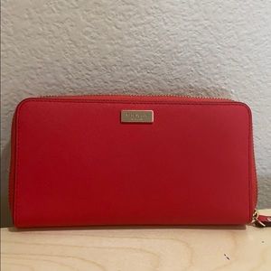 Red Kate Spade Wallet
